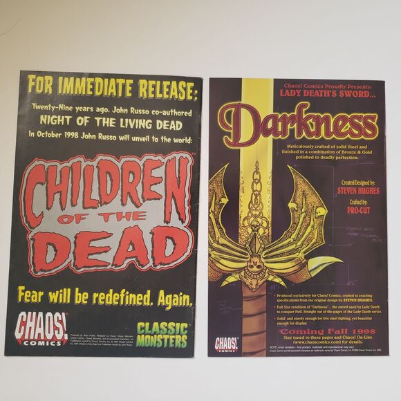 LADY DEATH Comic Book Lot of 4 - Picture 3 of 12